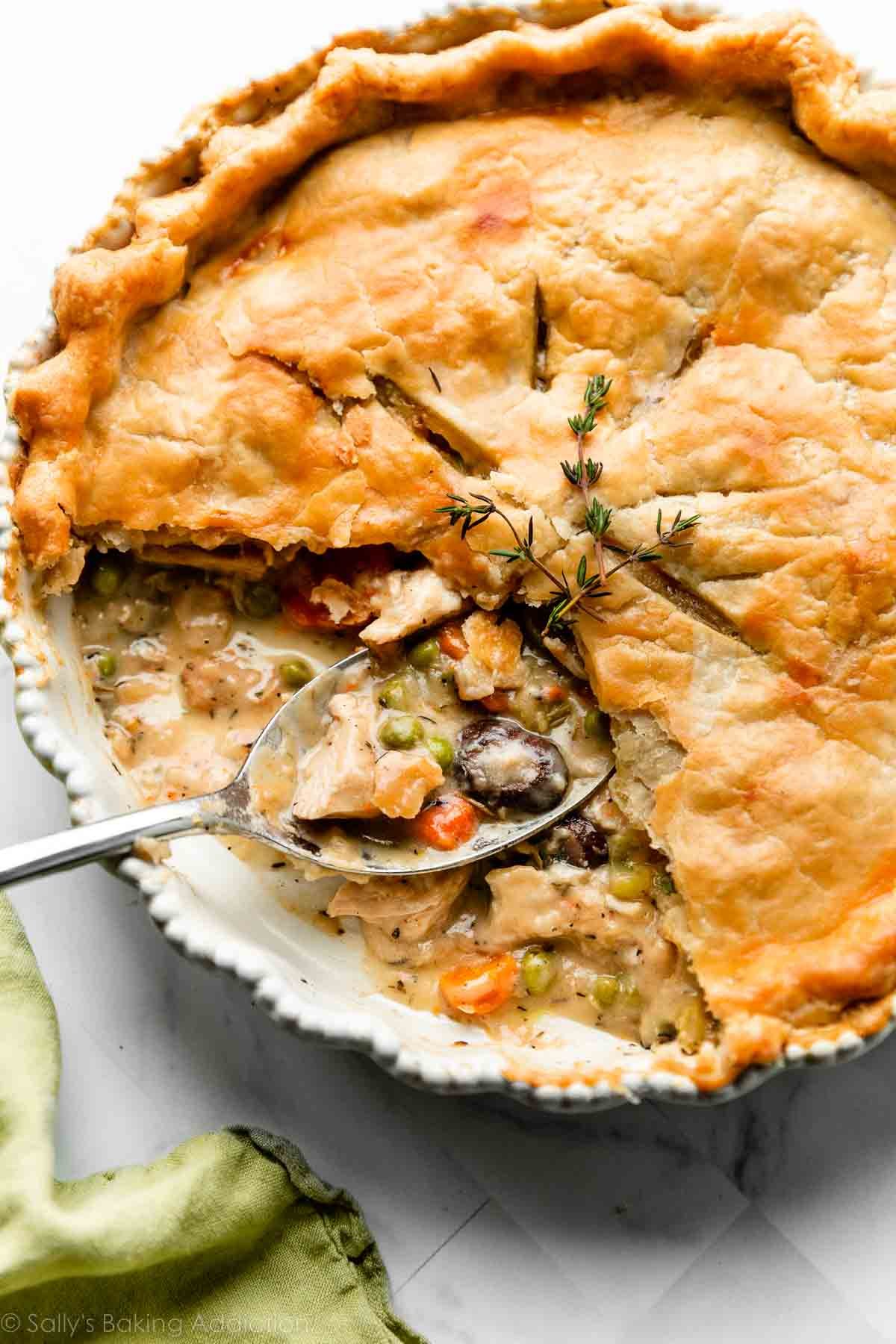 Transform Leftover Turkey into Delicious Comfort Pot Pie